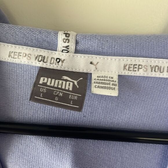 Cropped Puma hooded pullover large - Picture 3 of 5